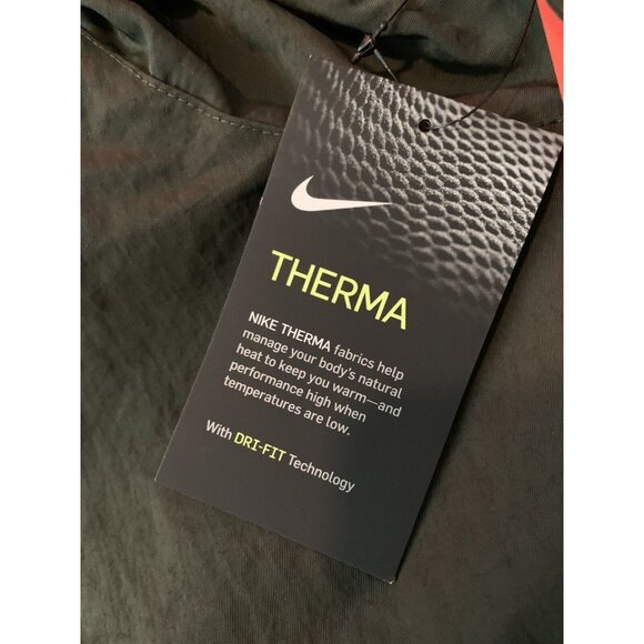 Nike Lebron James Protect Therma Jacket Sequoia Green AT3902 355 Men’s Sz L - Picture 5 of 12